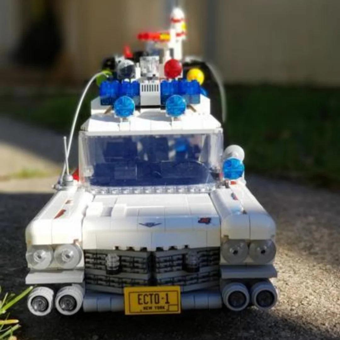 Model Building Bricks | 2352 Pieces | Ecto-1 Ghostbusters | Gift Idea