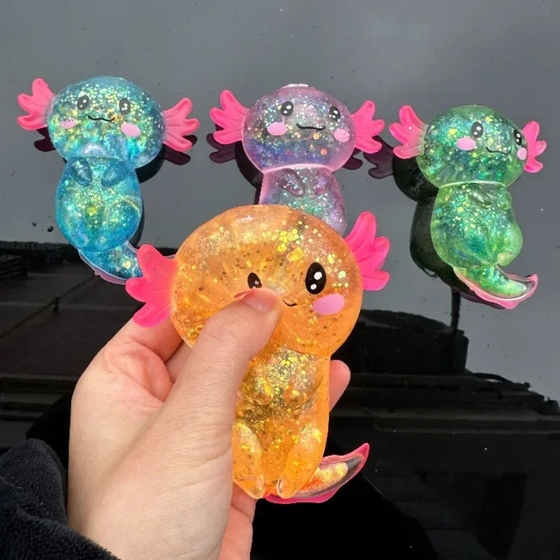 Axolotl Maltose Fidget Toy | Super Soft Texture | Slow Rising