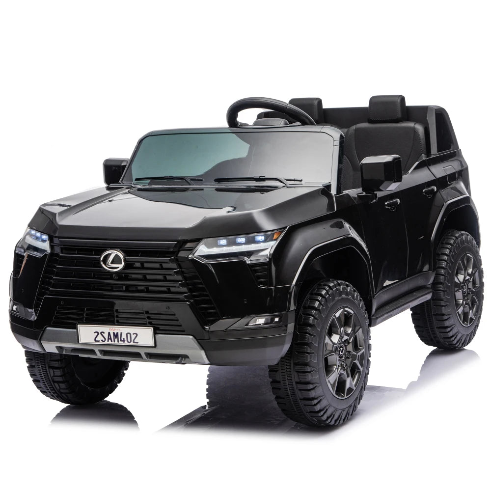 Kids Electric Ride On Car | 24V 2-Seater | Remote Control And Lights | Ages 3-6