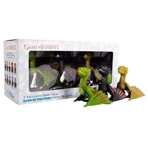 Game Of Thrones Glow In The Dark Dragon Figures Set - ToylandEU