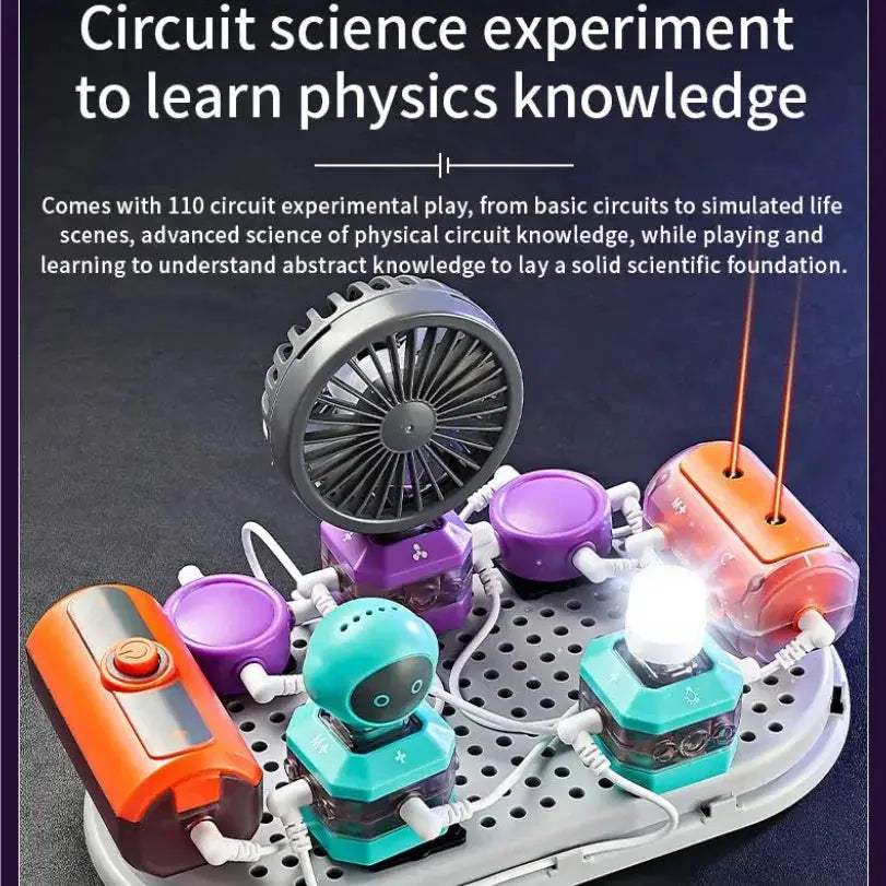 STEM Circuit Lab Blocks Set For Learning And Programming - ToylandEU