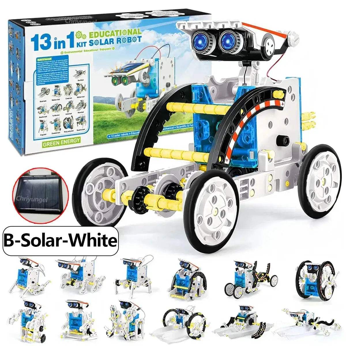 STEM Robot Kit 12 In 1 Educational Science Learning Toy - ToylandEU