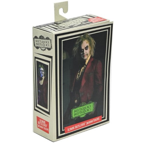 Beetlejuice 7 Inch Action Figure Red Tuxedo Ultimate