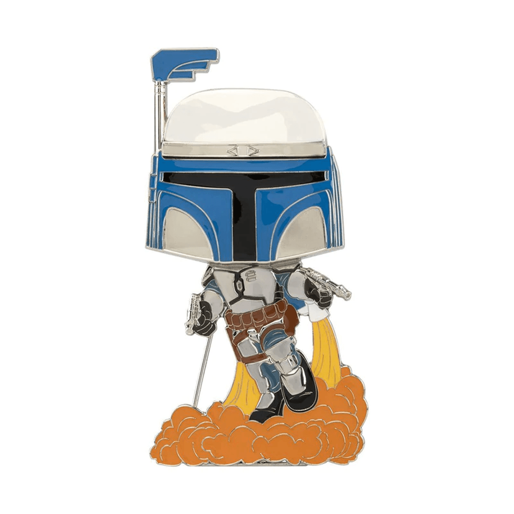 POP Pins 4 Inch Metal Enamel Jango Fett | Toylandeu™