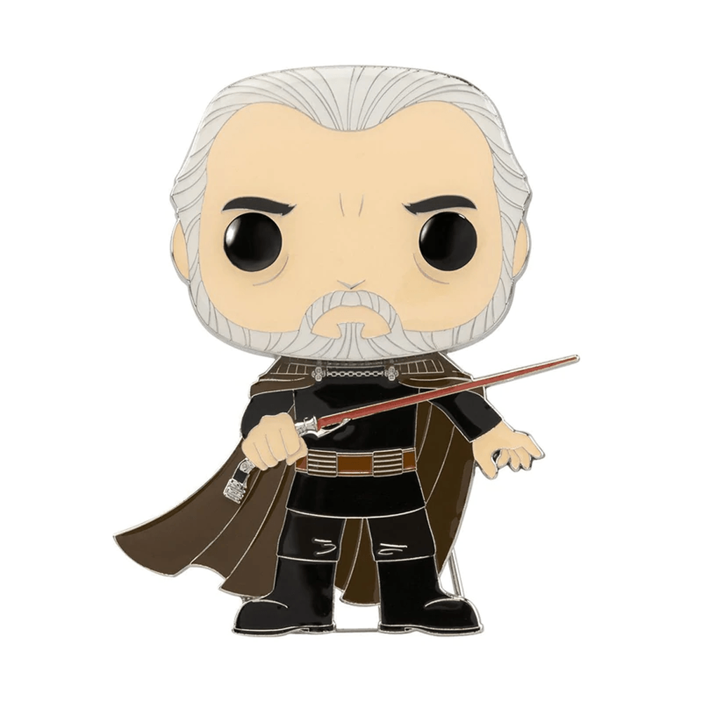 POP Pins Count Dooku Star Wars Pin 4 Inch Toylandeu™