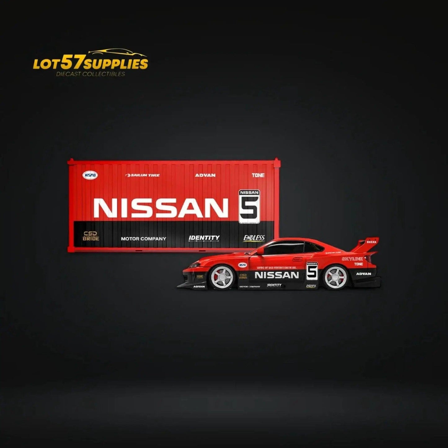 SUPCAR Silvia S15 Diecast 1-64 Open Hood Limited 999 - ToylandEU™