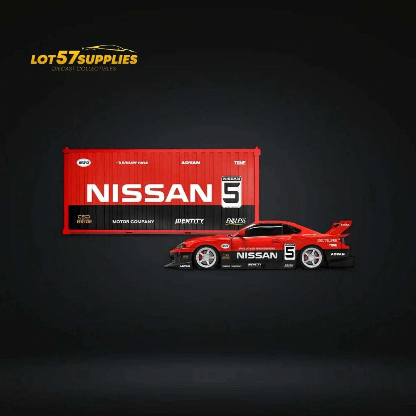 SUPCAR Silvia S15 Diecast 1:64 Openable Hood Limited 999 - ToylandEU