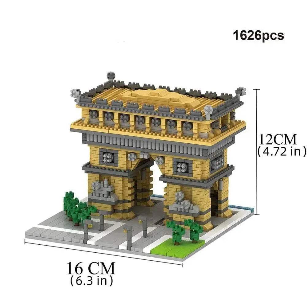 KNEW BUILT Big Ben Micro Mini Block Building Blocks Set - ToylandEU