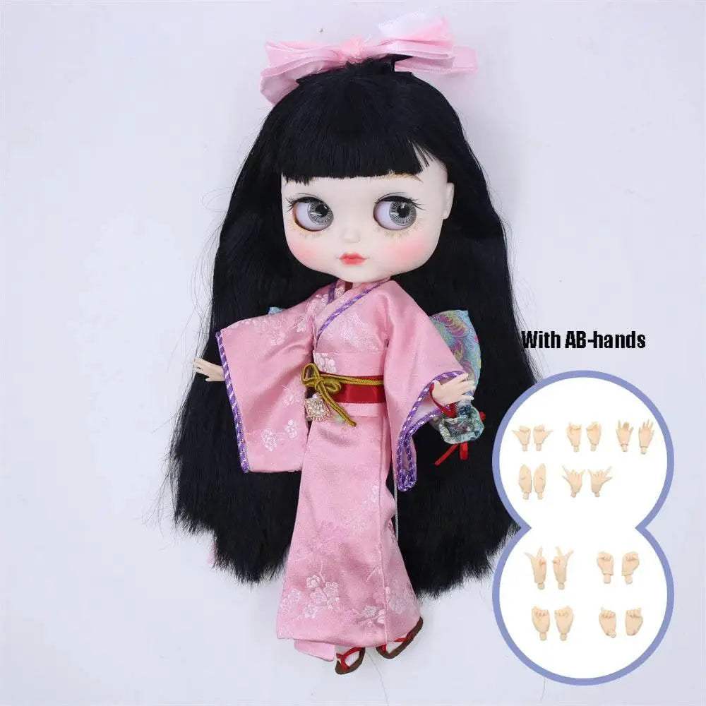 ICY DBS Blyth Doll 1/6 30cm Plumpy Matte Face Various Styles - ToylandEU