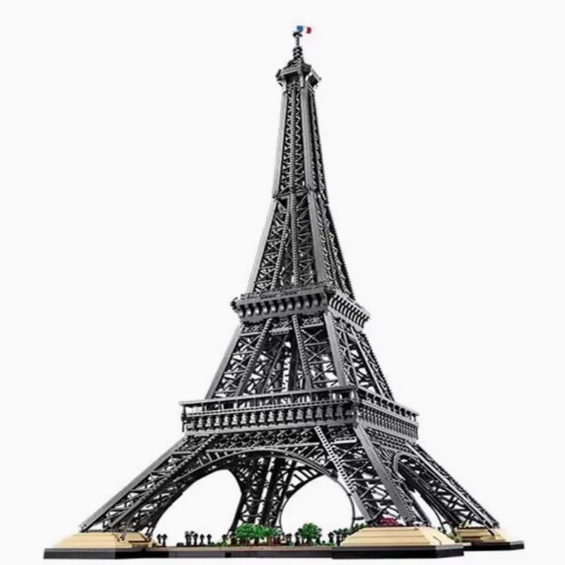 Eiffel Tower Blocks | 10001 Pieces | Compatible With Bricks | Desk Display
