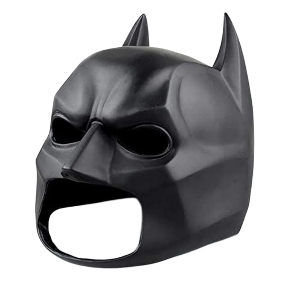 Batman Mask | Material: Natural Latex | Color: Black | Dark Knight Style Cowl