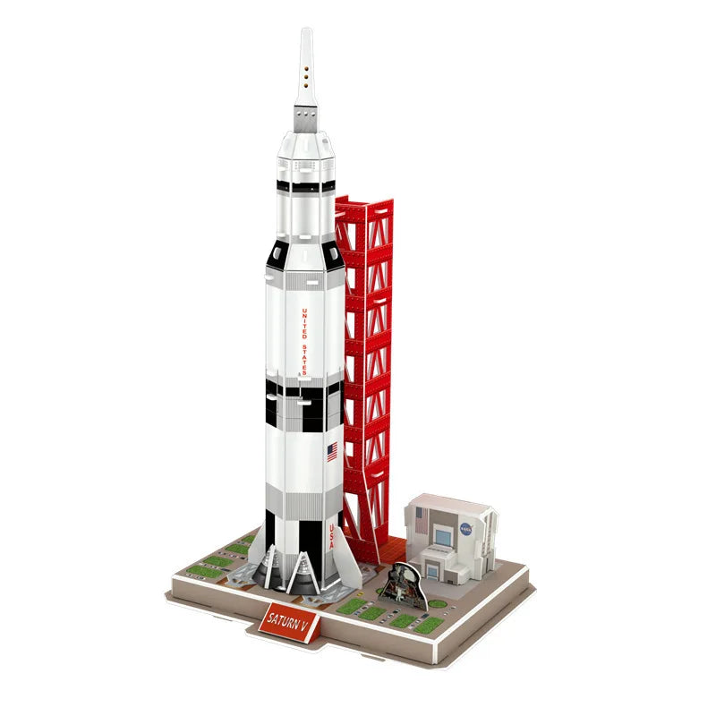 3D Puzzle | Space Model | Paper Craft DIY Kit | Multicolor