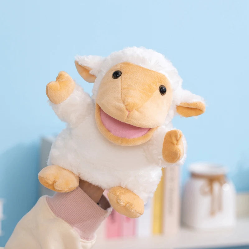 Hand Puppet | Big Mouth Plush | Yellow Duck Design | Storytelling Learning Toy