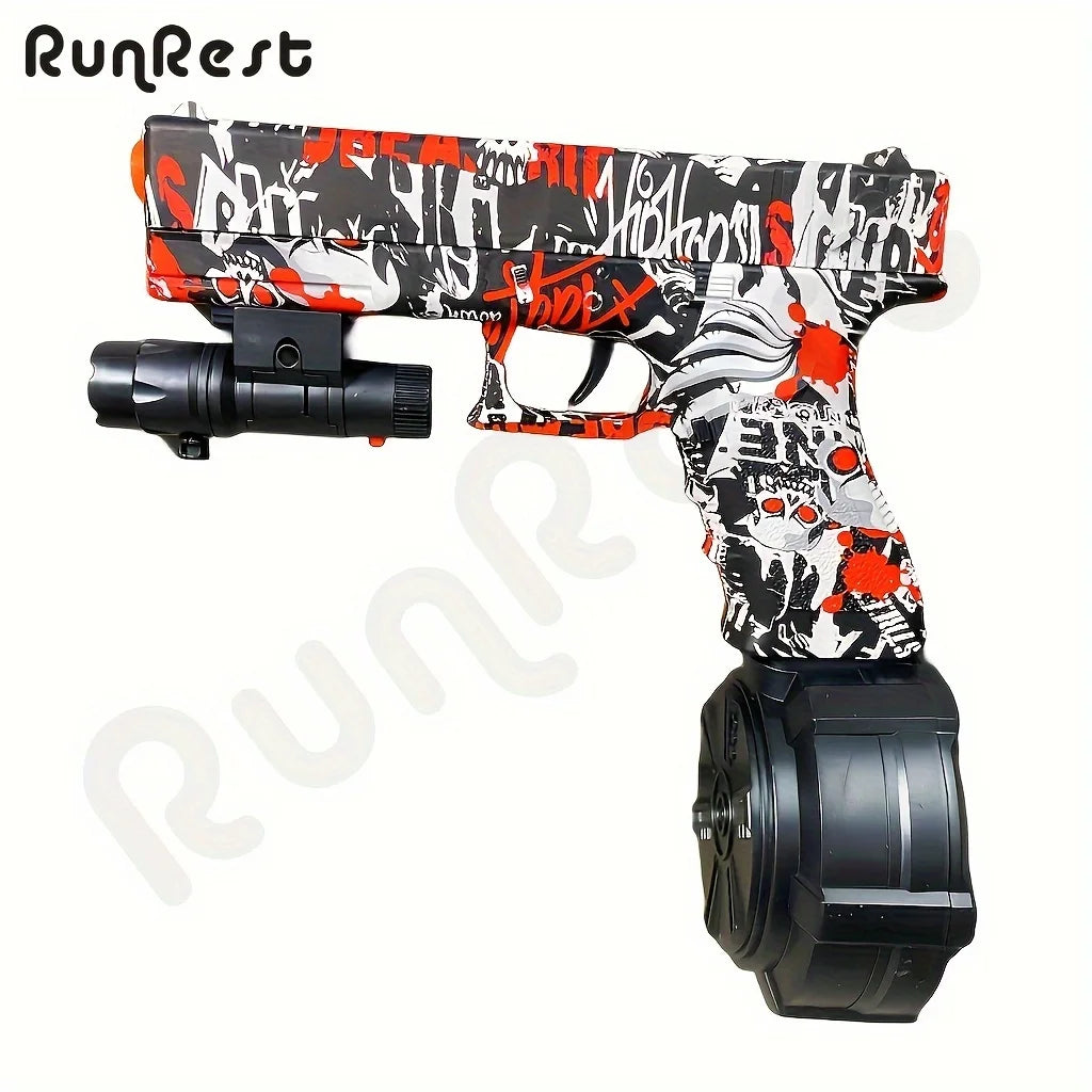 Electric Ball Blaster Gun | Orbeez Compatible Toy | Battery Powered | Ages 3-6