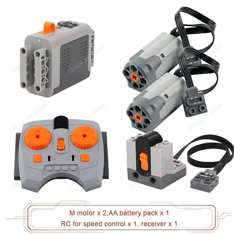 IR Motor Battery Box | Power Functions Compatible | Lego Model Bricks