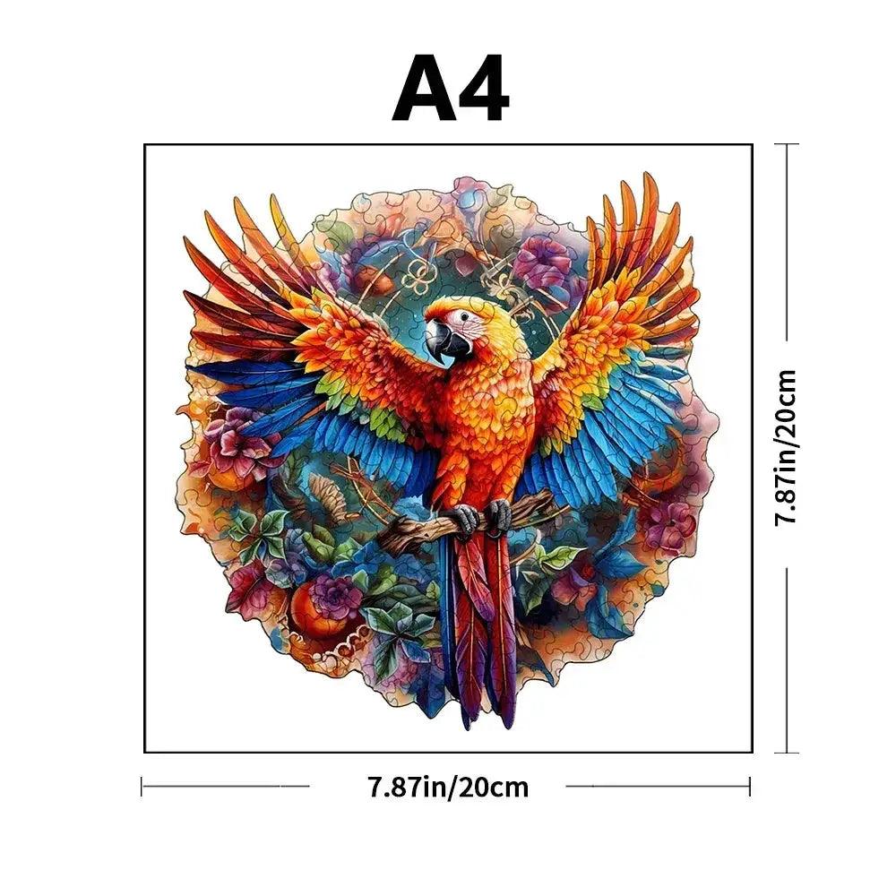 Phoenix Themed Wooden Jigsaw Puzzle For Adults Great Gift - ToylandEU