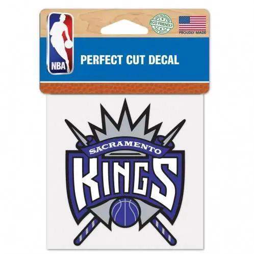 Sacramento Kings 4x4 Perfect Cut Color Vinyl Decal Outdoor - ToylandEU™