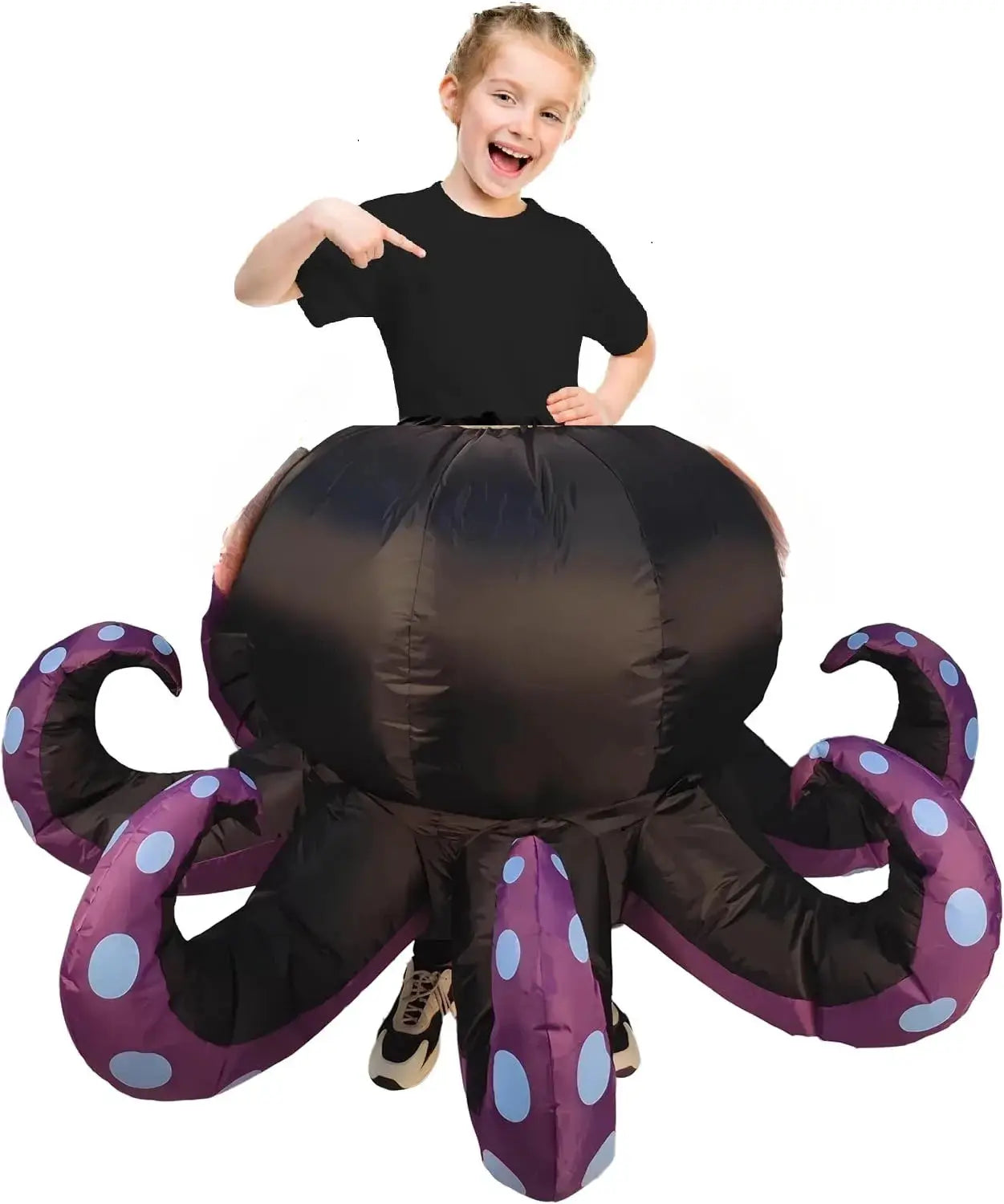 Inflatable Costume Octopus Halloween Costumes Blow Up Octopus Costume Funny Fancy Dress Cosplay - ToylandEU