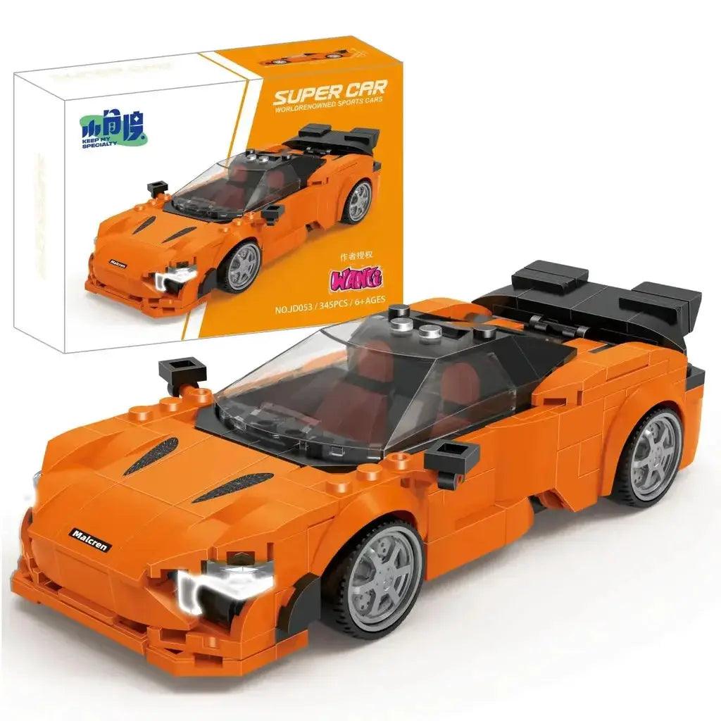 11 Types Speed Champions Car Hypercar Building Blocks MOC Construction Bricks Famous Sport Vehicle Toys Gift For Children Kids - ToylandEU