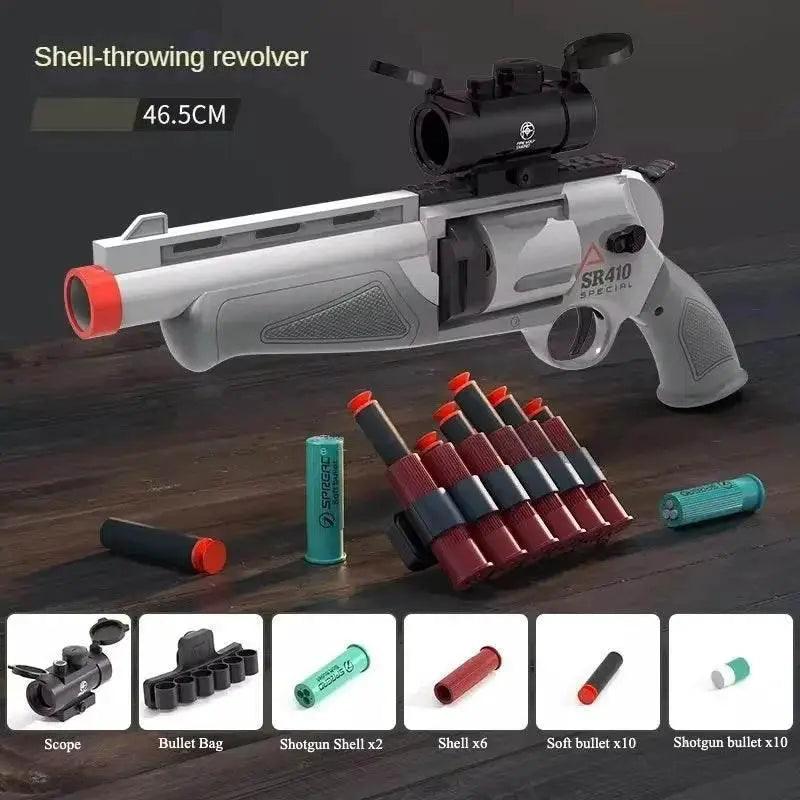 Safe Toy Gun Shell Thrower Soft Bullets Toyland EU - ToylandEU™