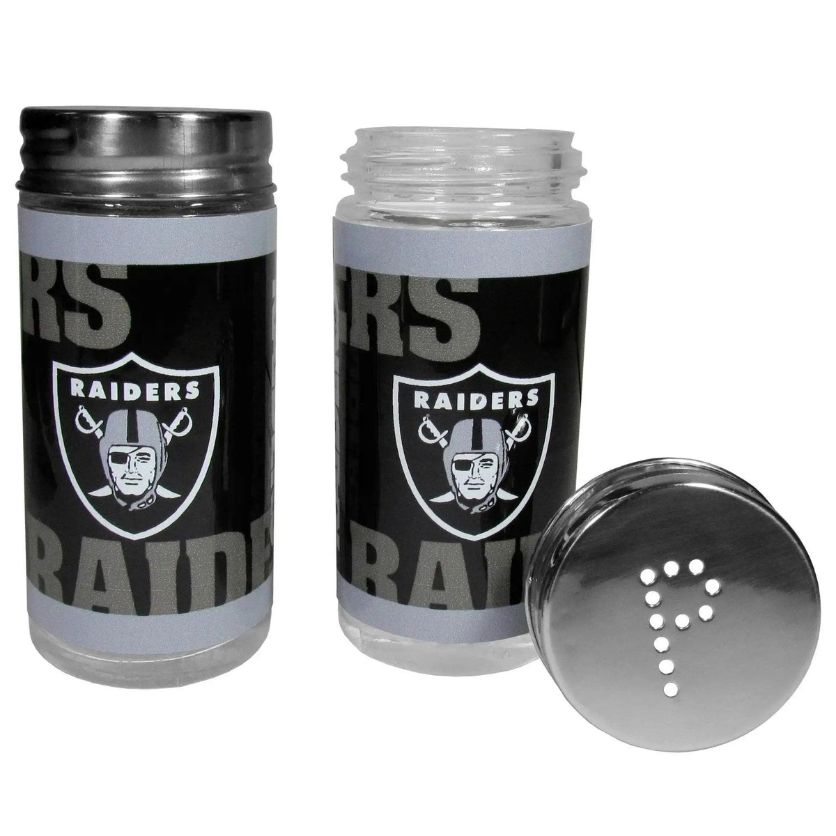 Las Vegas Raiders Salt And Pepper Shakers Tailgater - ToylandEU™