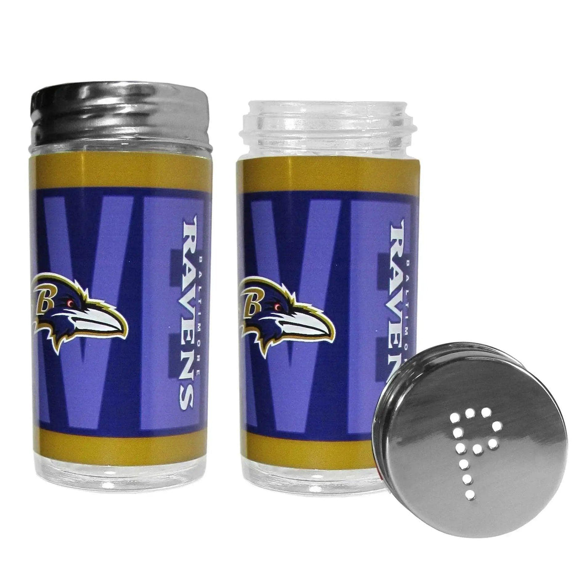 Baltimore Ravens Salt and Pepper Shakers Tailgater Set - ToylandEU™