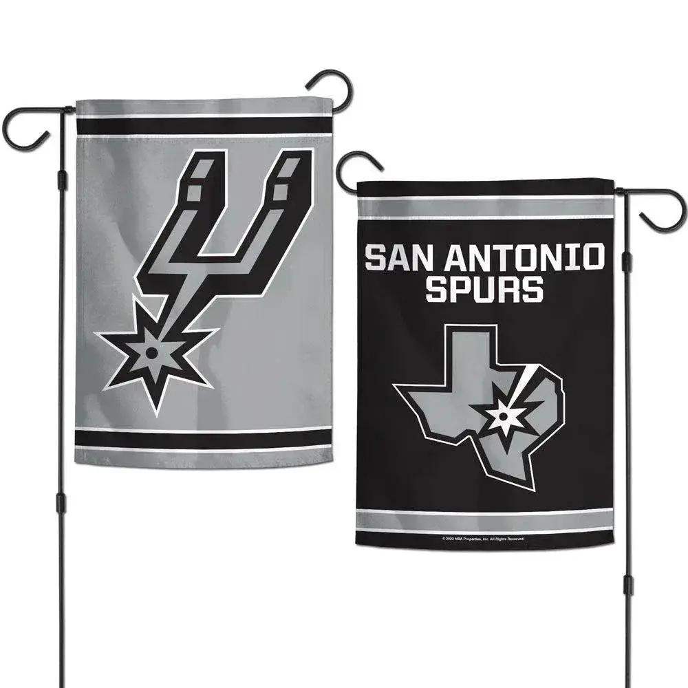 San Antonio Spurs Garden Flag 12x18 Two Sided Outdoor - ToylandEU™