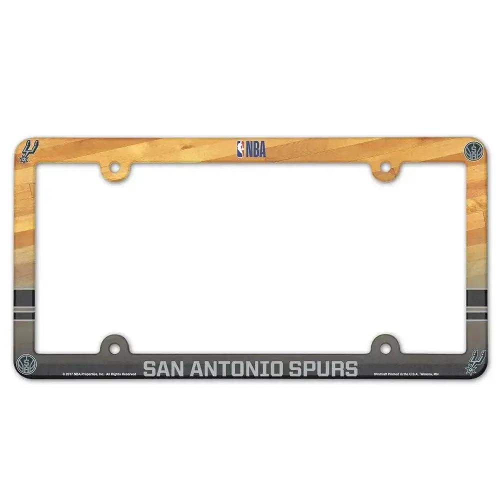 San Antonio Spurs License Plate Frame Plastic Full Color - ToylandEU™