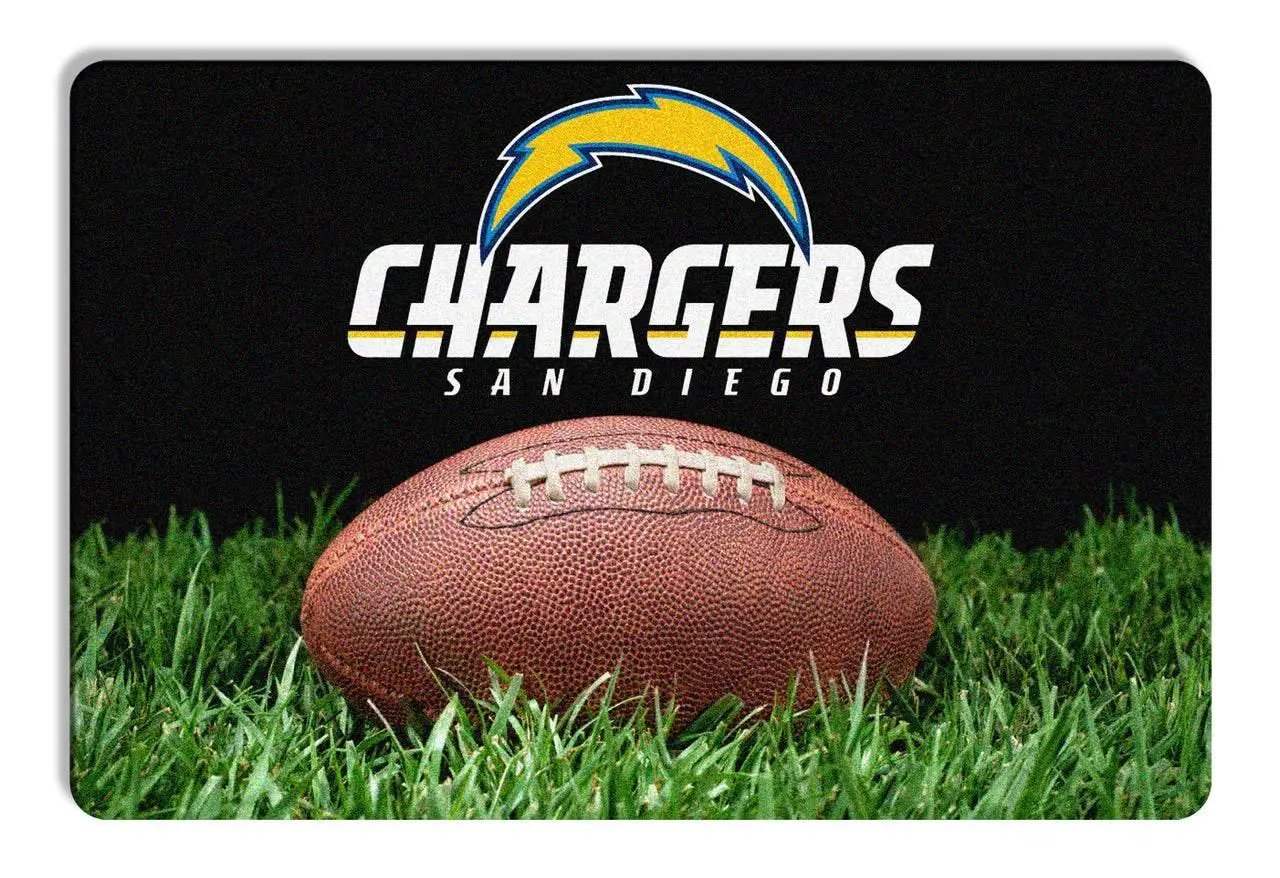 San Diego Chargers Pet Bowl Mat Classic Football Size Large - ToylandEU™