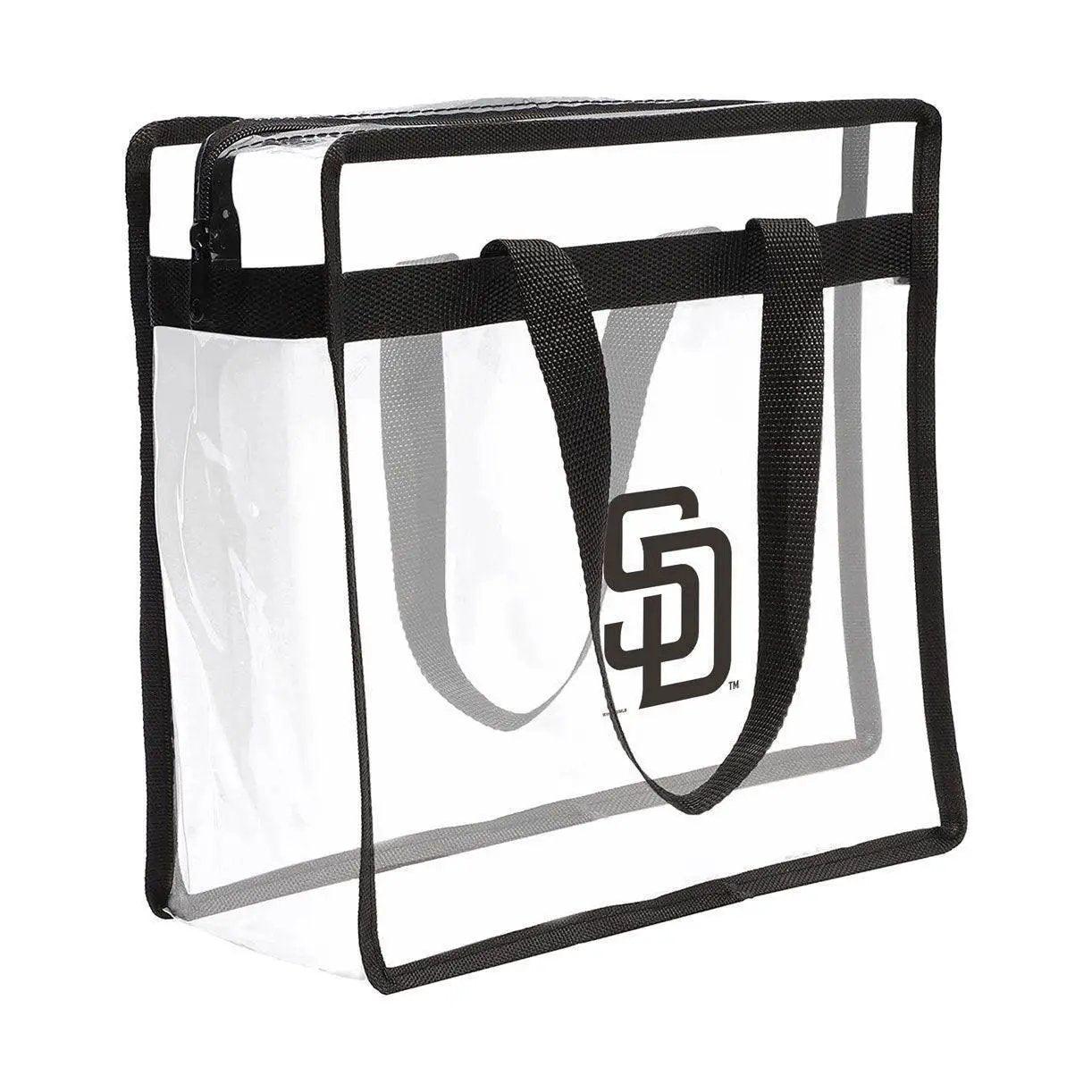San Diego Padres Clear Stadium Tote Bag With Logo Emblem - ToylandEU™