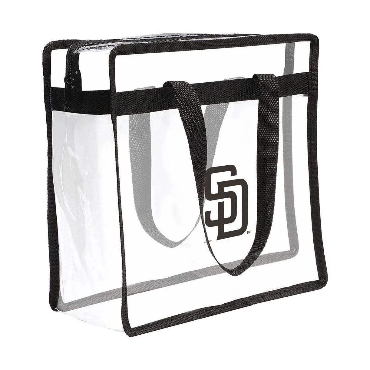 San Diego Padres Clear Stadium Tote Bag With Logo Emblem - ToylandEU™