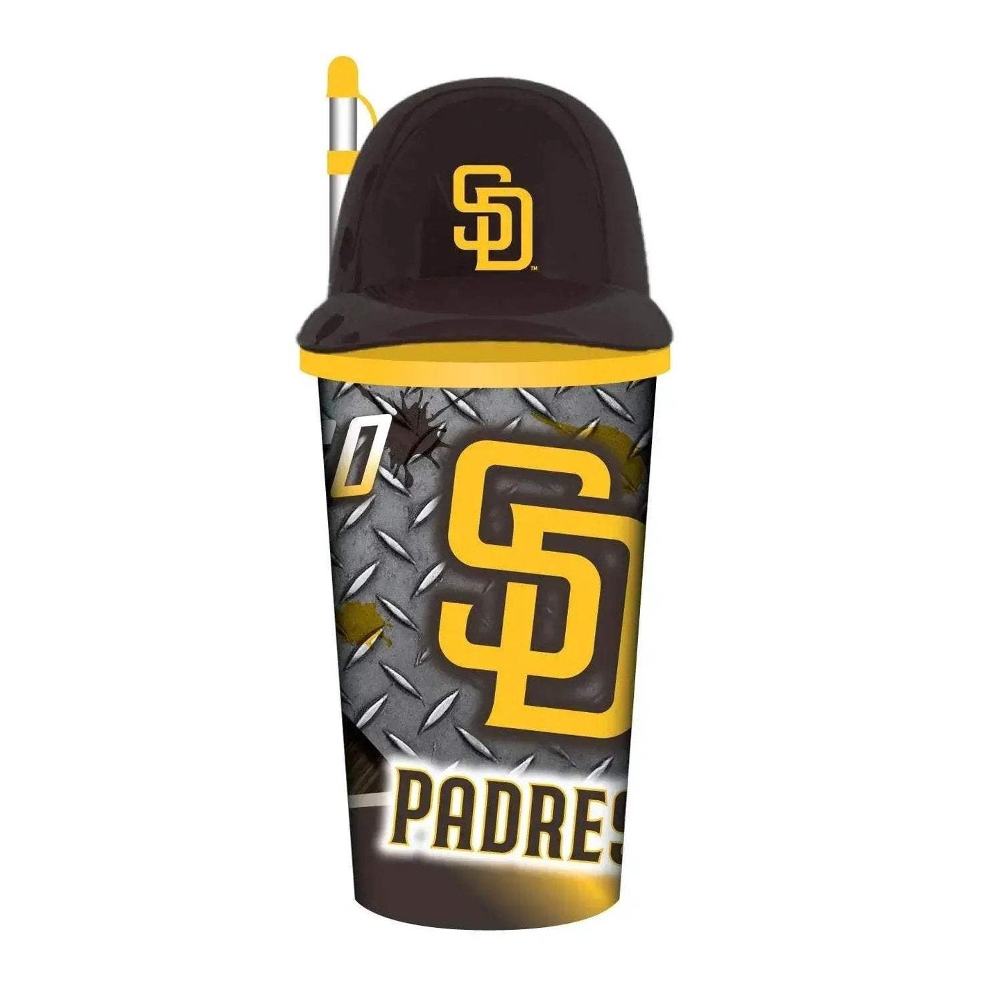 San Diego Padres Helmet Cup 32oz Plastic With Straw - ToylandEU™