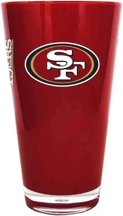 San Francisco 49ers 20 Oz Insulated Plastic Pint Glass - ToylandEU™