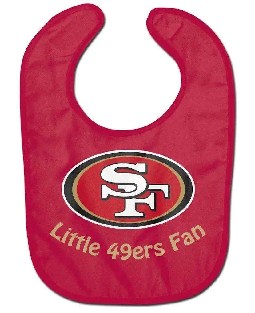 San Francisco 49ers All Pro Little Fan Baby Bib - ToylandEU