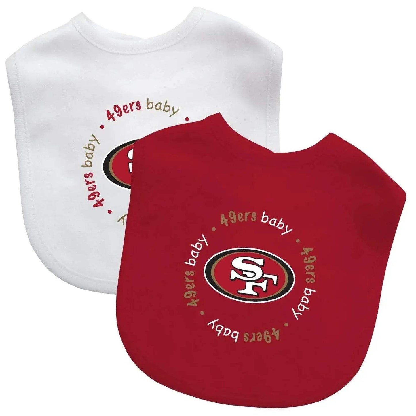 San Francisco 49ers Baby Bib 2 Pack Officially Licensed - ToylandEU™