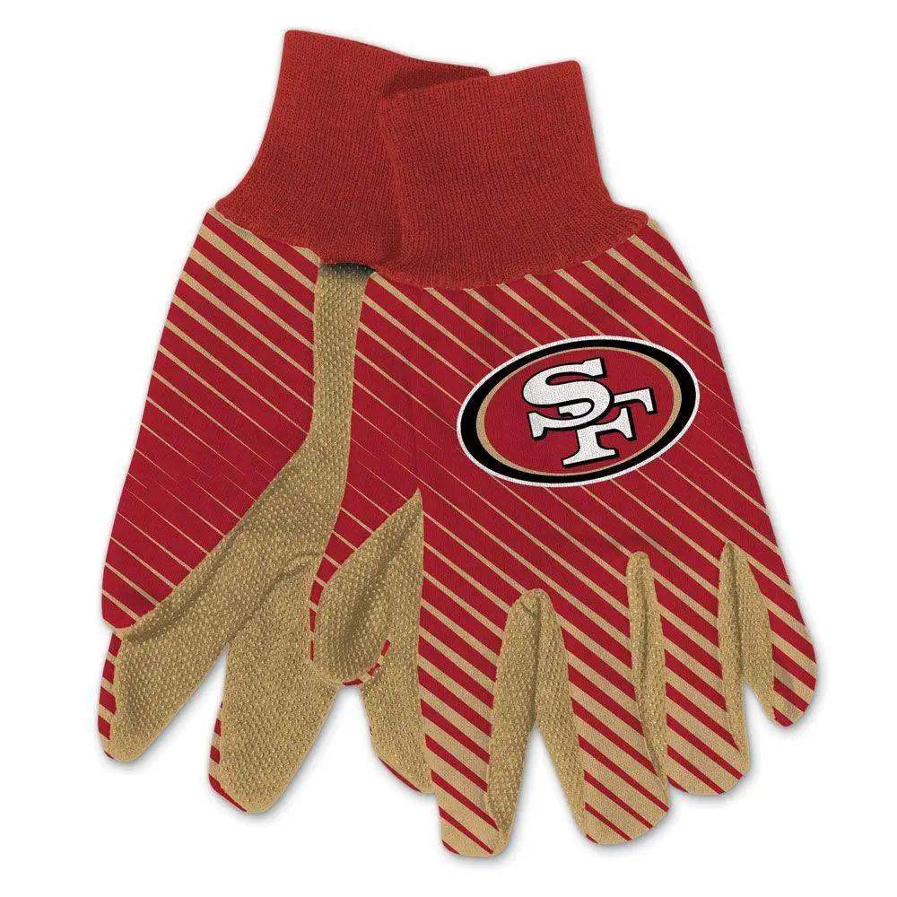 San Francisco 49ers Gloves Two Tone Style Adult Size - ToylandEU