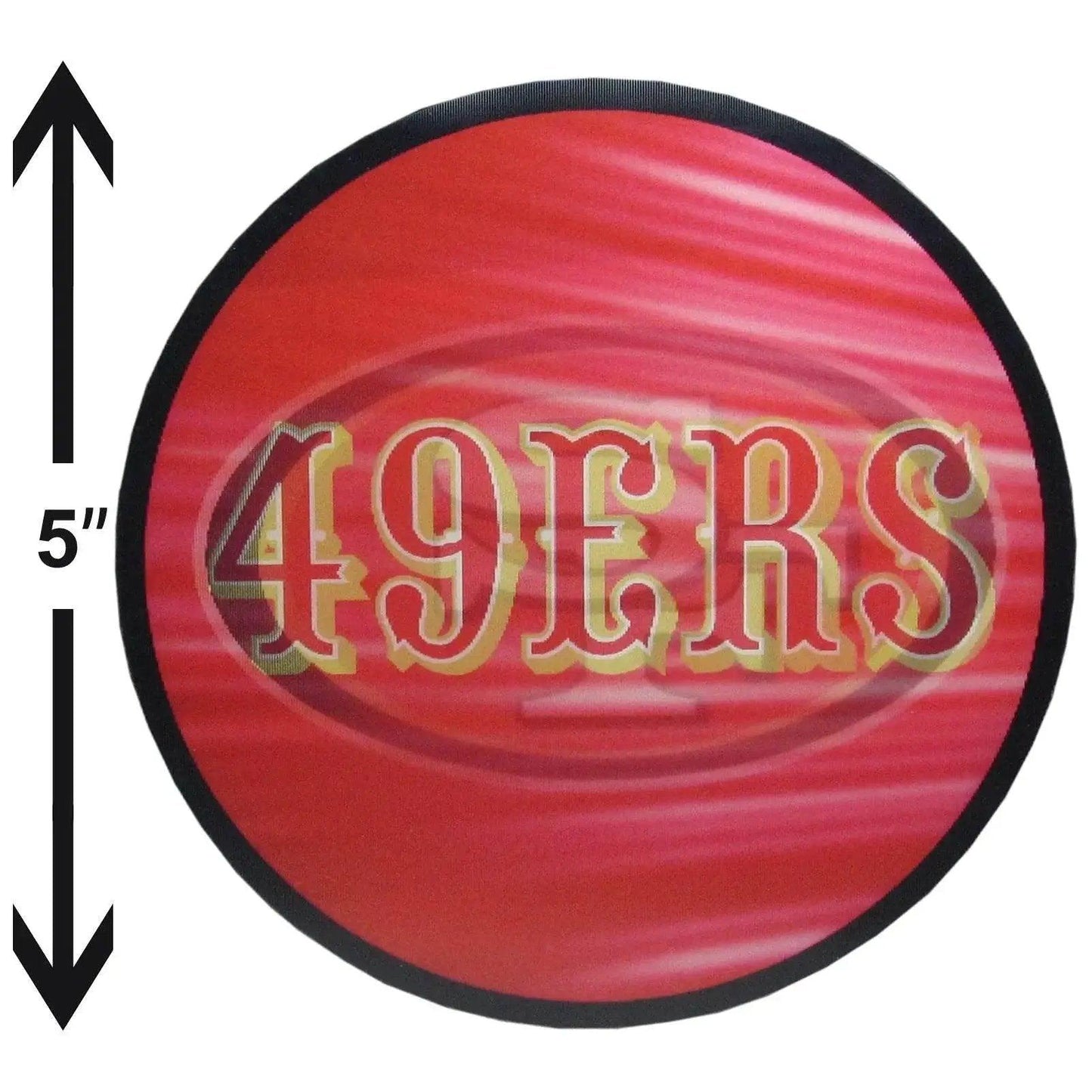 San Francisco 49ers Lenticular Decal With Flip Motion - ToylandEU™