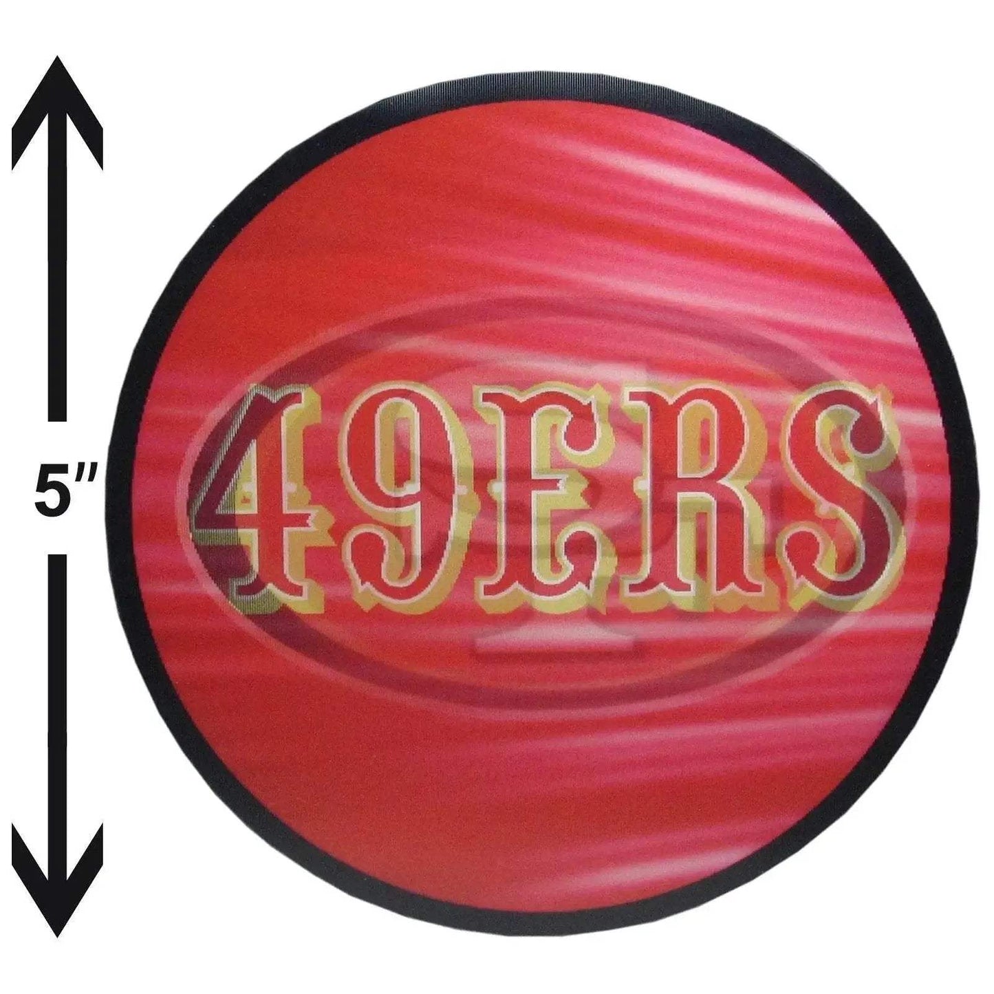 San Francisco 49ers Lenticular Decal With Flip Motion - ToylandEU™