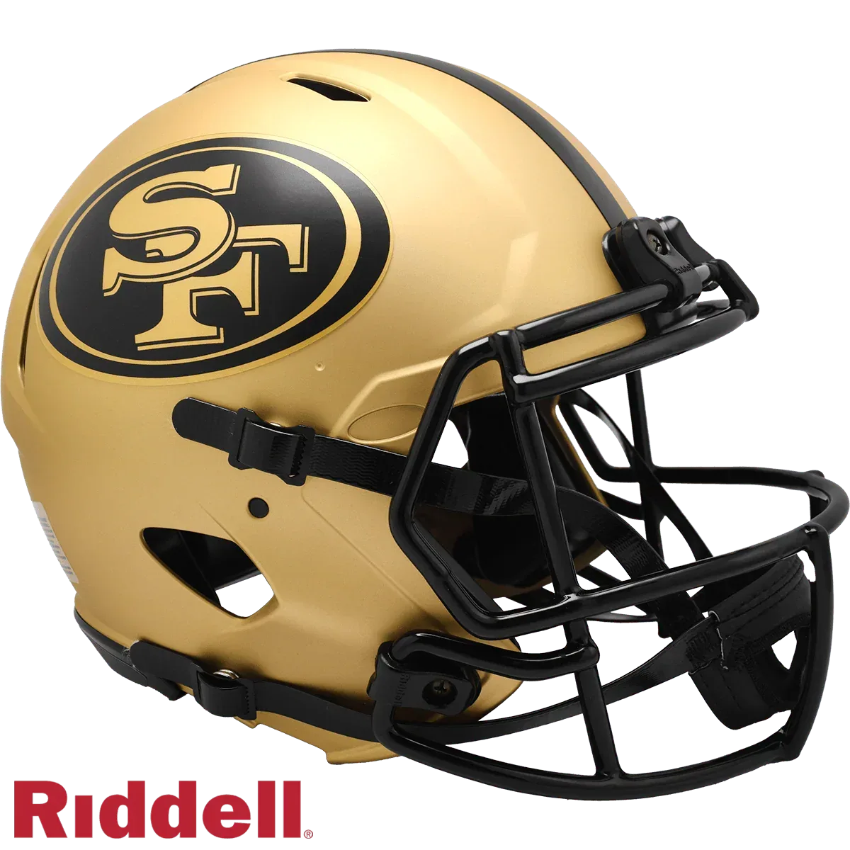 San Francisco 49ers Riddell Authentic Rave Full Size Helmet - ToylandEU™