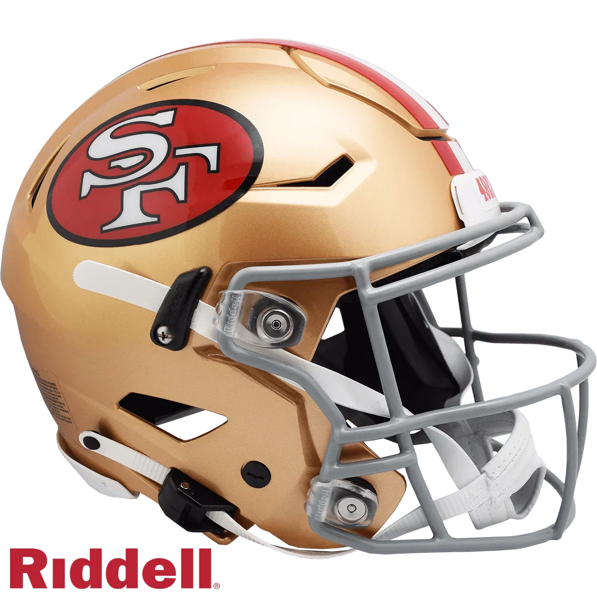 San Francisco 49ers Riddell Authentic SpeedFlex Helmet - ToylandEU™