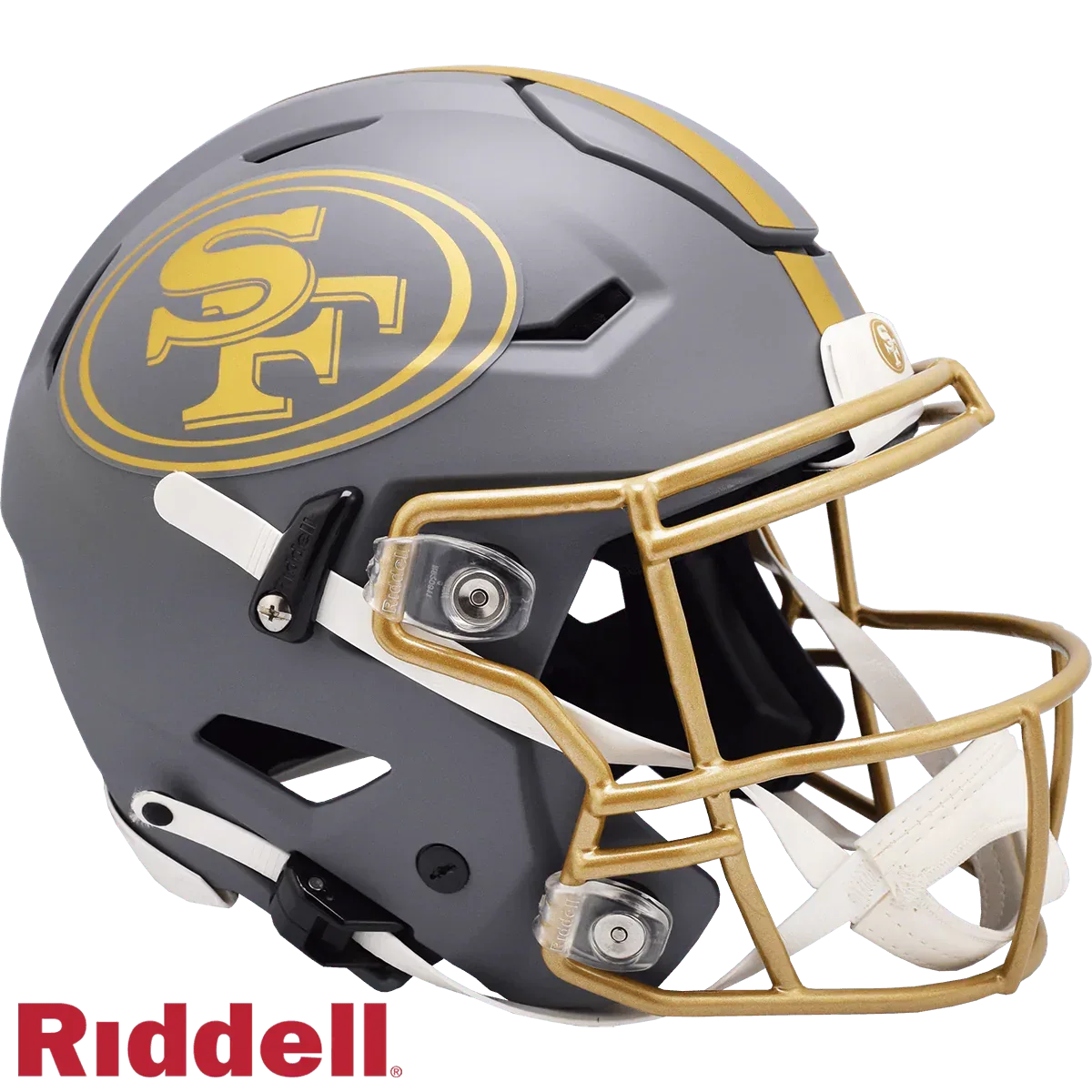 San Francisco 49ers Riddell Official SpeedFlex Slate Helmet - ToylandEU™
