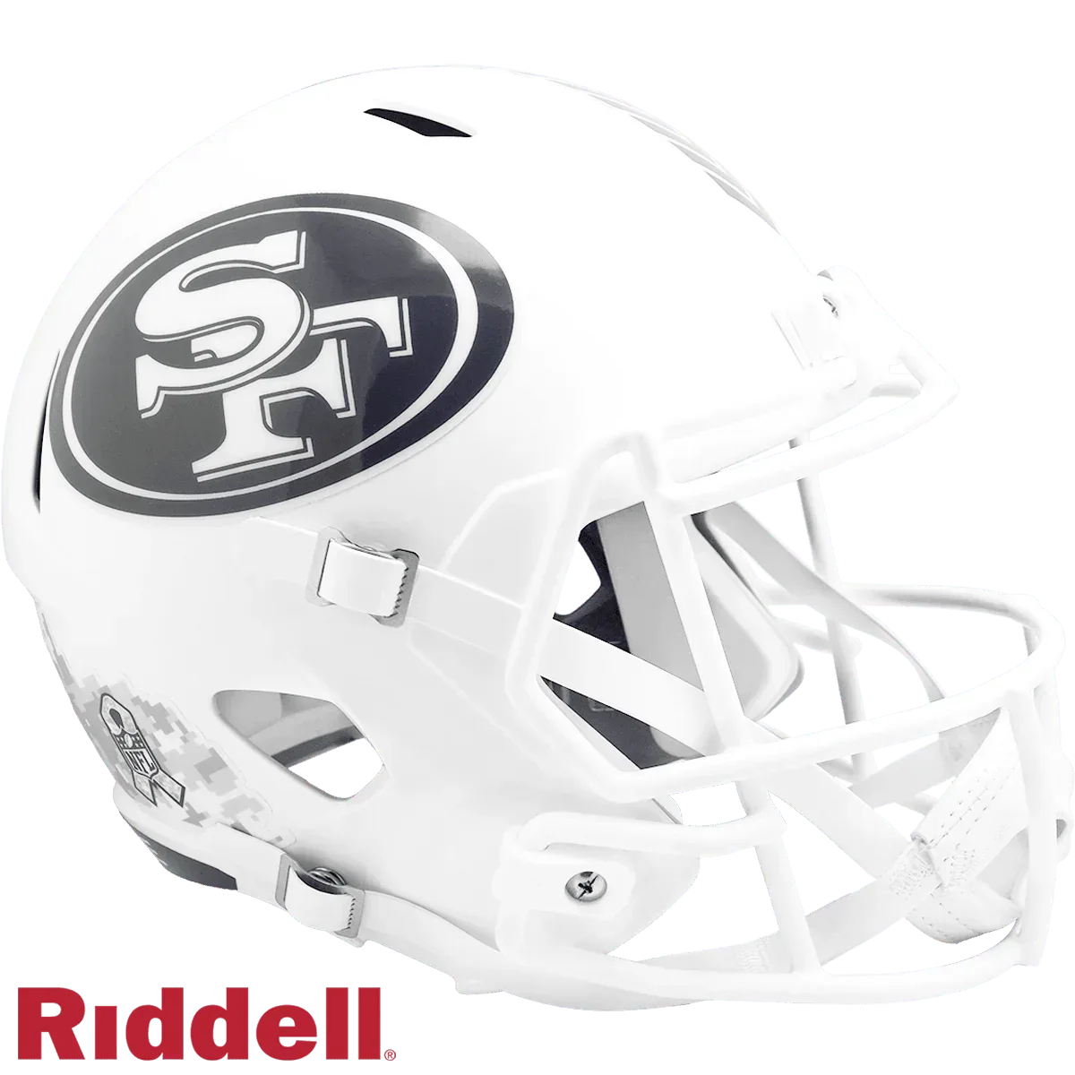 San Francisco 49ers Salute To Service Riddell Helmet - ToylandEU™
