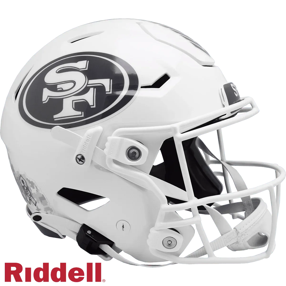 San Francisco 49ers SpeedFlex Helmet Salute To Service 2024 - ToylandEU™
