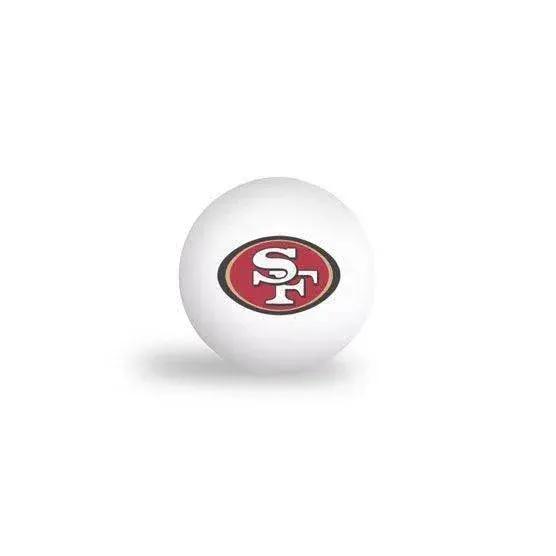 San Francisco 49ers Themed Ping Pong Balls Set of 6 - ToylandEU™