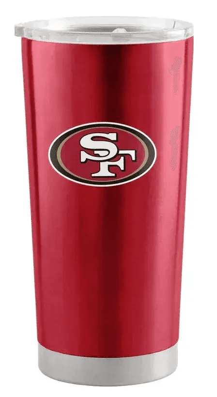 San Francisco 49ers Travel Tumbler 20oz Stainless Steel - ToylandEU™