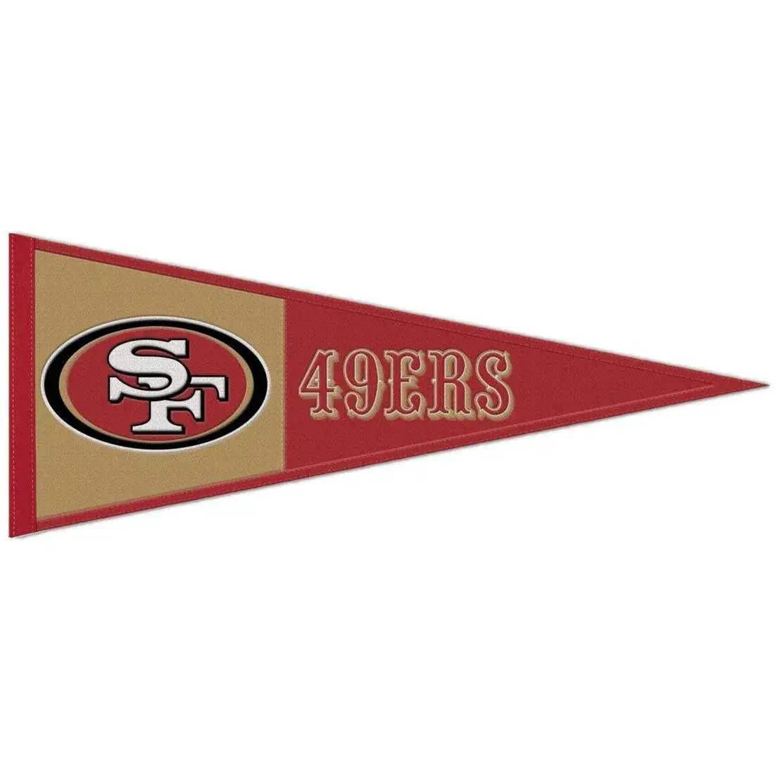San Francisco 49ers Wool Pennant 13x32 Inches Decor - ToylandEU™