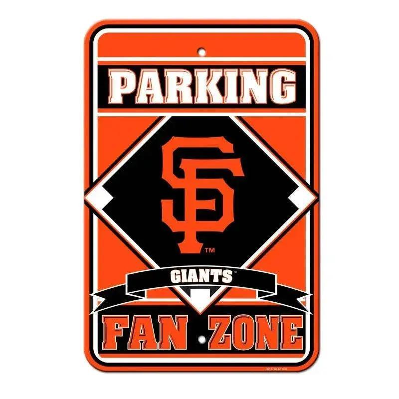 San Francisco Giants Parking Sign 12x18 Plastic Fan Zone CO - ToylandEU™