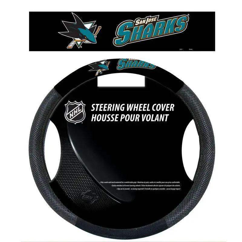 San Jose Sharks Mesh Style Steering Wheel Cover Accessory - ToylandEU™