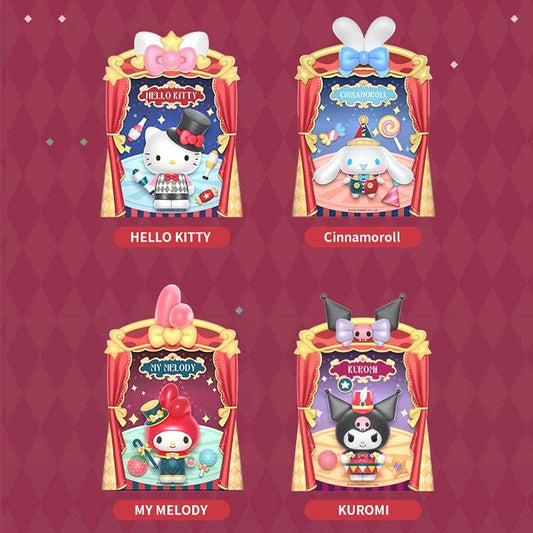 Sanrio Circus Series Figure Magnetic Building Blocks DIY Toy - ToylandEU