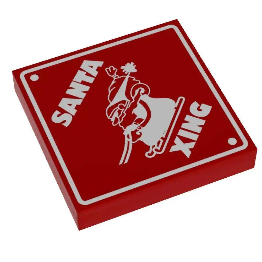 Santa Xing Sign (2x2 Tile) - ToylandEU
